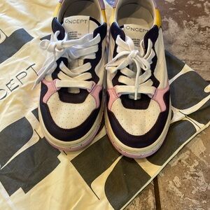 Oncept- Orchid Multi Sneakers with Pink Soles